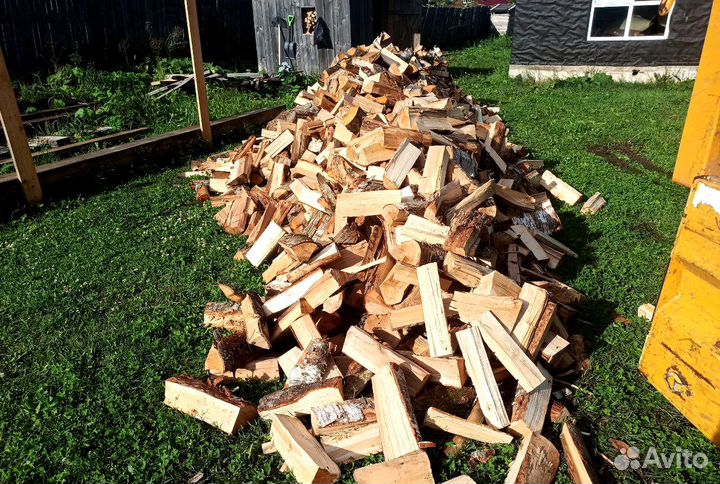 Дрова березовые, дрова ольховые, дрова колотые