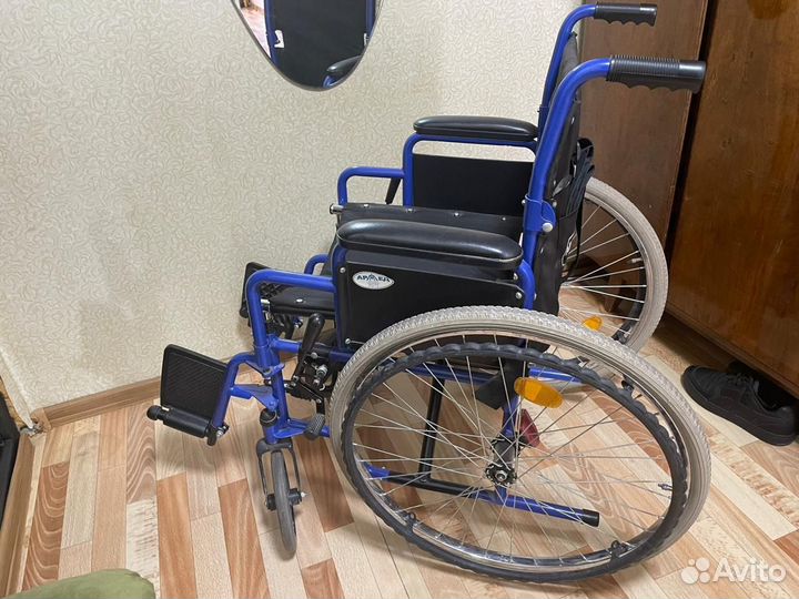 Инвалидная коляска складная бу