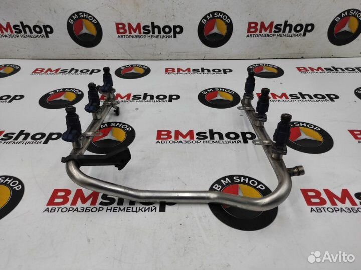 Топливная рампа с форсунками Mercedes-Benz E 240