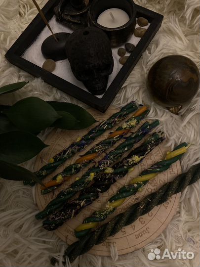 Свечи-скрутки