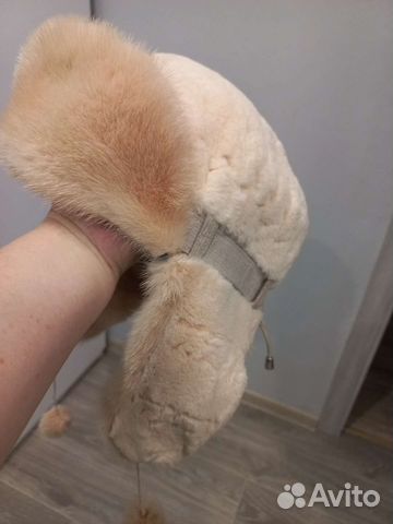 Шапка норковая женская бу