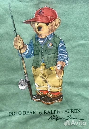 Ralph lauren свитшот футболка polo bear оригинал