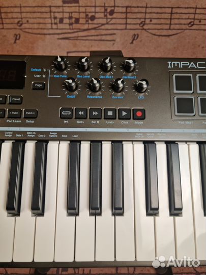 Midi клавиатура nektar Impact LX 25+