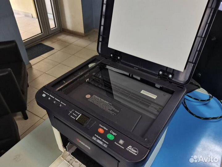 Мфу Kyocera Fs-1020Mfp. Печатает И Копирует Хорошо