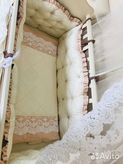 Бортики в детскую кроватку