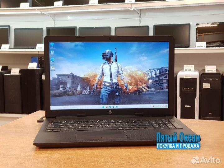 Ноутбук HP 15 FHD, AMD A4 9125, DDR4 8Gb, Гарантия