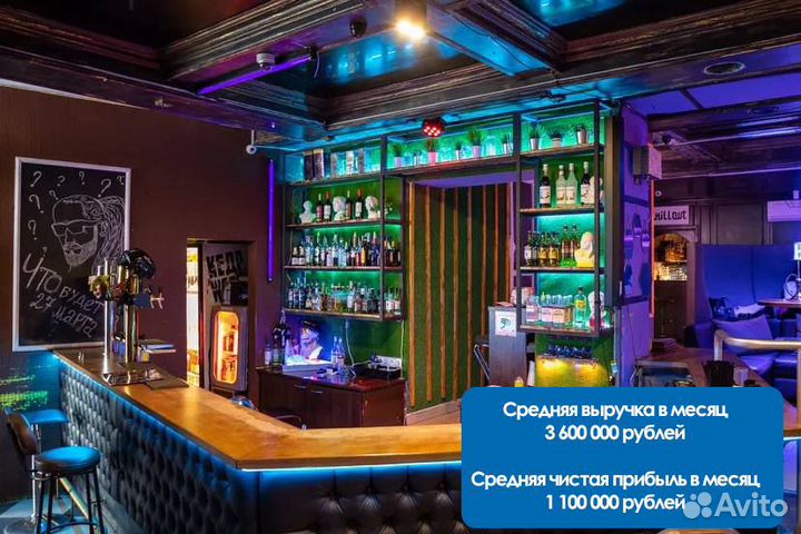 Кафе-бар и популярный ночной клуб. Готовый бизнес