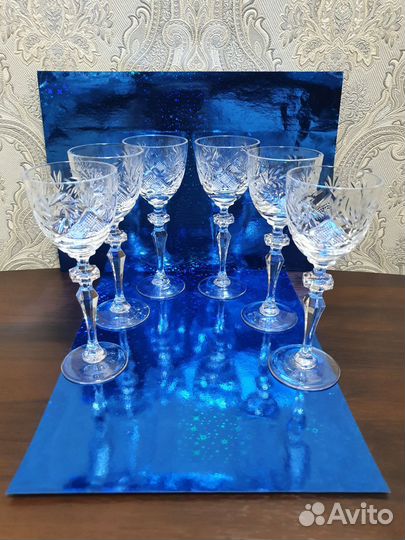 Рюмки хрустальные 