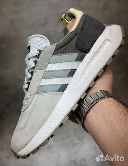 Кроссовки Adidas Retropy E5 черно-серые разм 41