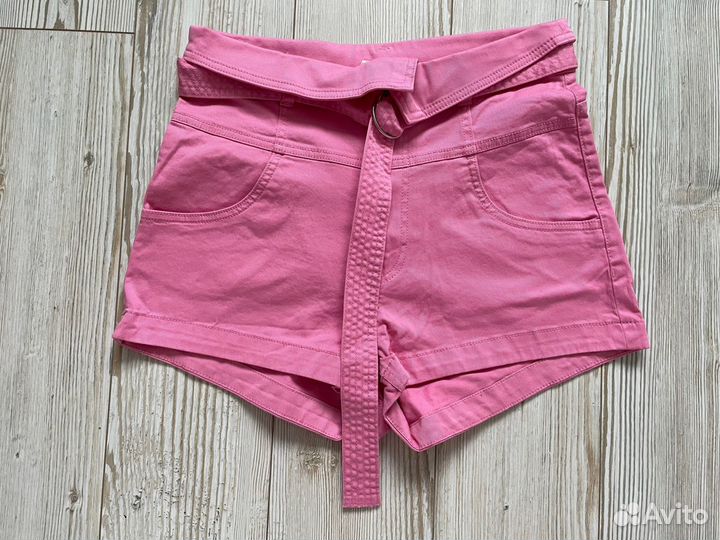 H&M Шорты джинс розовые EUR 40 L