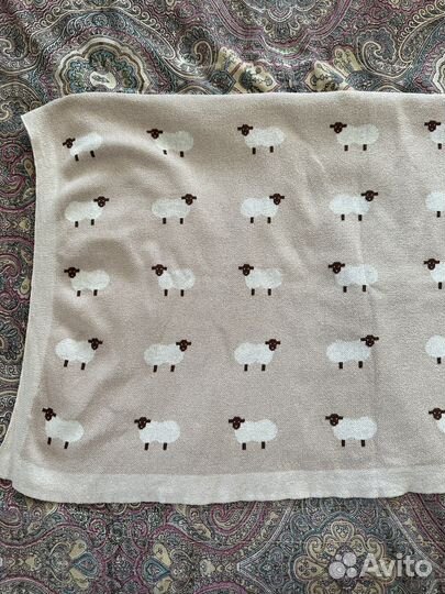 Детский плед с овечками