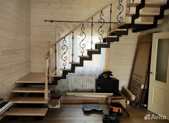 Лестница на второй этаж от производителя