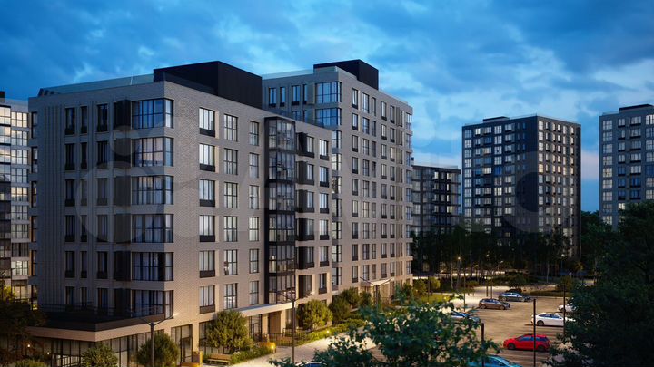 Квартира-студия, 35,9 м², 12/14 эт.