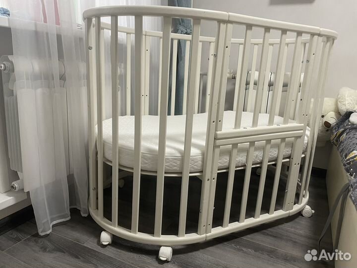 Кровать детская круглая для новорожденных