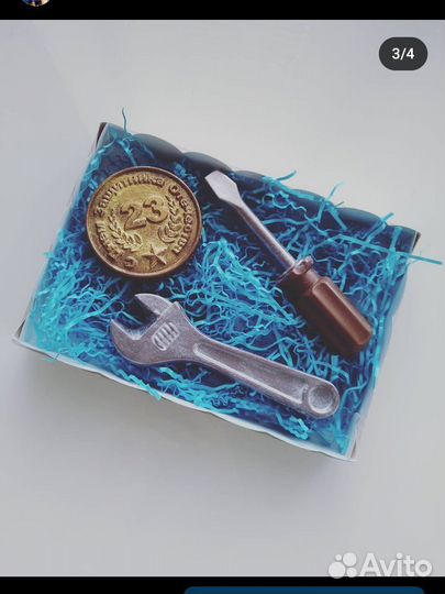 Шоколадные наборы на 23 февраля