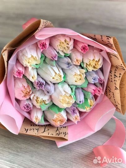 Зефирный букет