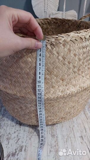 Корзина плетеная IKEA