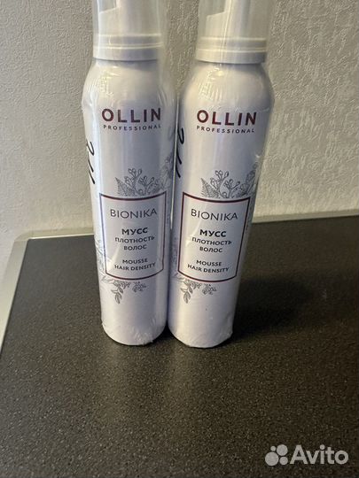 Мусс для волос ollin плотность волос