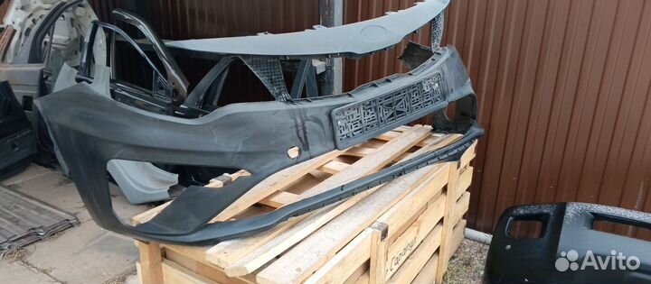 Бампер передний kia optima