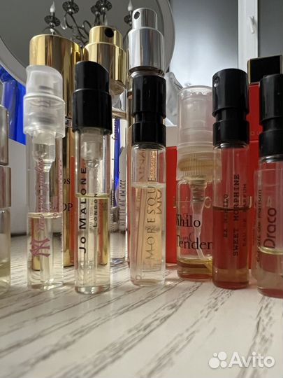 Пробники и отливанты парфюмерии
