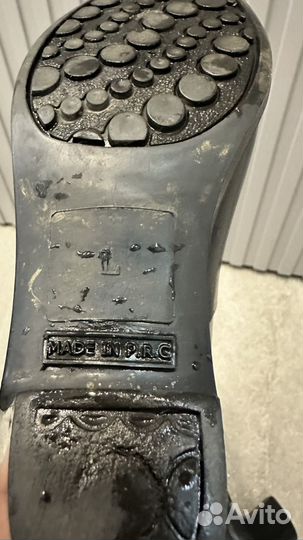 Сапоги резиновые женские 39 размера