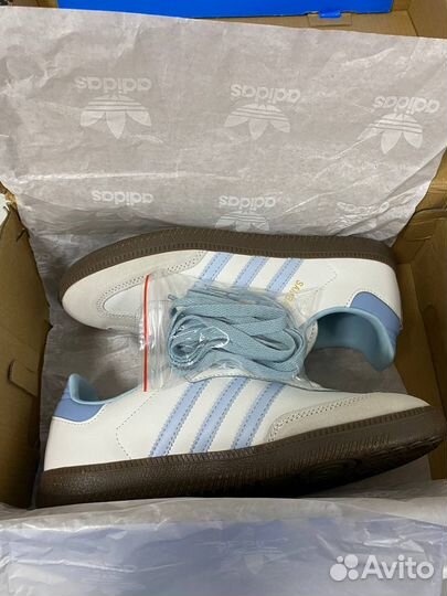 Кроссовки Adidas Samba OG Sky Blue