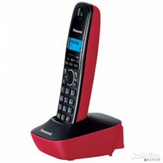 Panasonic KX-TG1611RUR (красный) аон, Caller ID,12