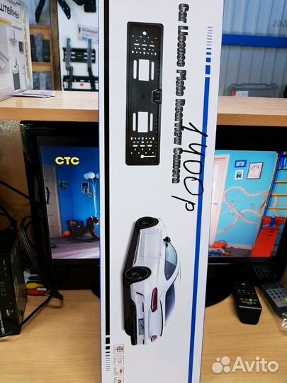 Рамка на номер с камерой