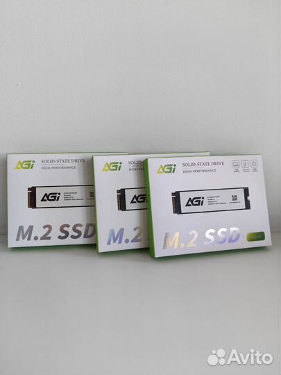 SSD накопитель AGI AI198 M.2 2280 512 гб