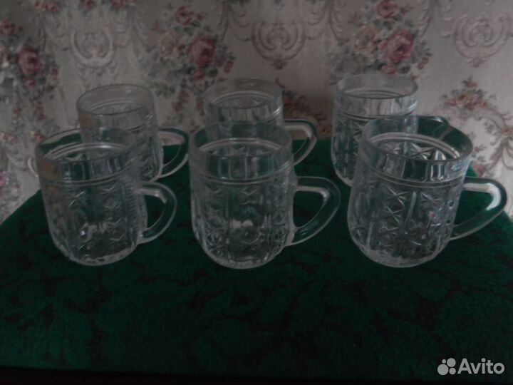 Кружечка хрустальная