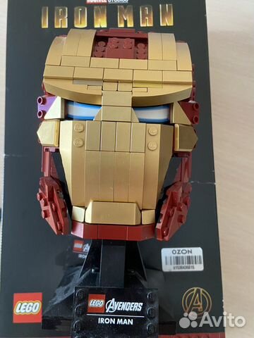 Lego Marvel Avengers Шлем Железного Человека