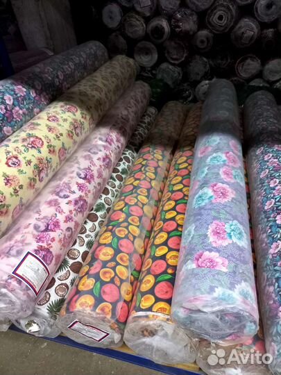 Трикотаж на заказ,распродажа на футер клетка