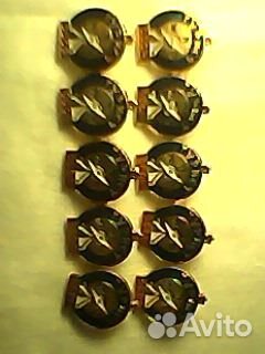 Значки турист СССР 15К 10 штук