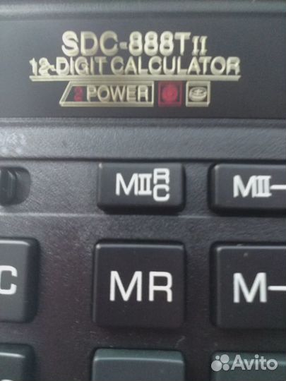 Калькулятор citizen SDC-888T11