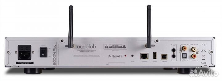 Сетевой аудиоплеер AudioLab 6000N Play Silver