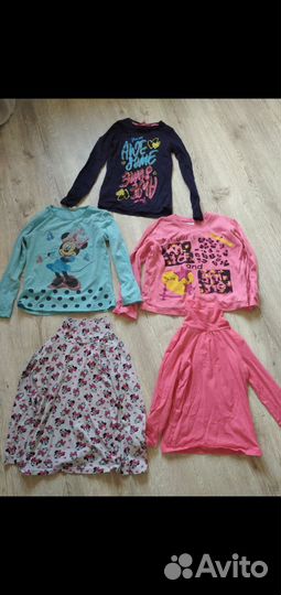 Детские вещи пакетом р. 116-122