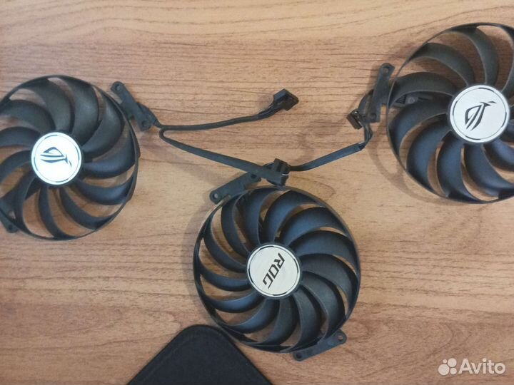 Вентиляторы asus ROG 3060 3070 3080 3090 RX 6700XT