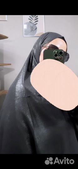 Шарф из шифона с блеском