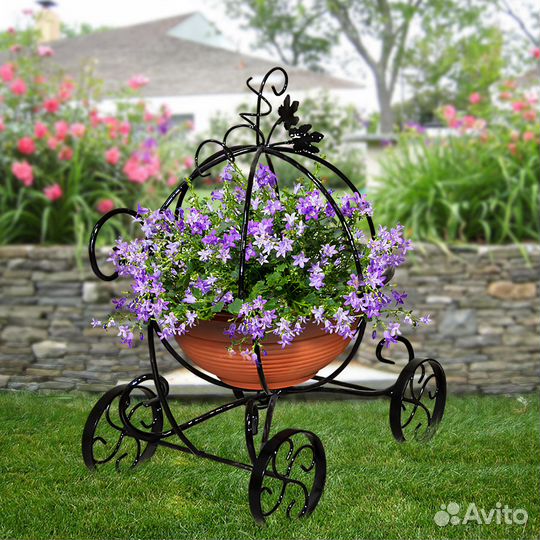 Клумбы, цветники, рассада, сварные конструкции