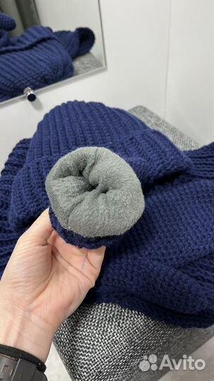 Комплект: шапка, шафр и варежки