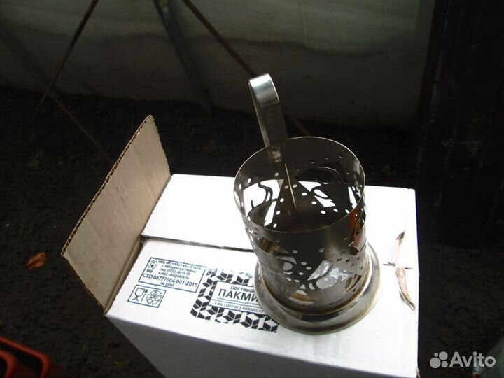 Подстаканник нержавейка не стандарт