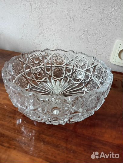 Ваза хрустальная СССР