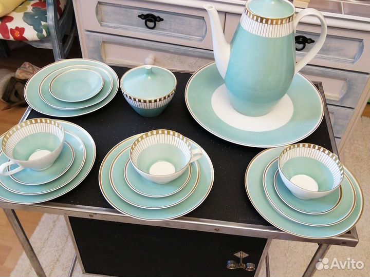 Сервиз GDR lichte 50 ых 6 персон