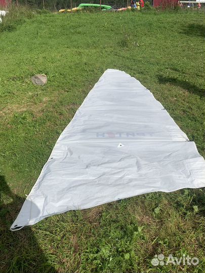 Надувной парусный катамаран