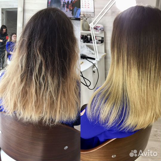 Кератиновое выпрямление, ботокс