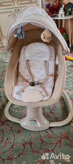 Детские качели шезлонг