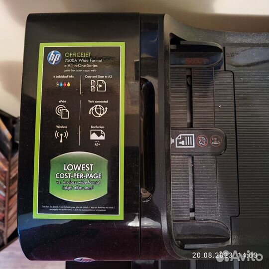 Принтер hp на детали/нерабочее состояние