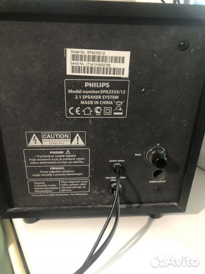 Колонки 2.1 philips
