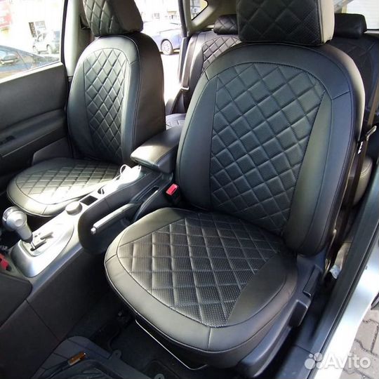 Чехлы Nissan Dualis (ромб)