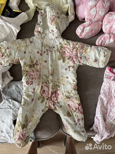 Очень много детской одежды (3-6мес)